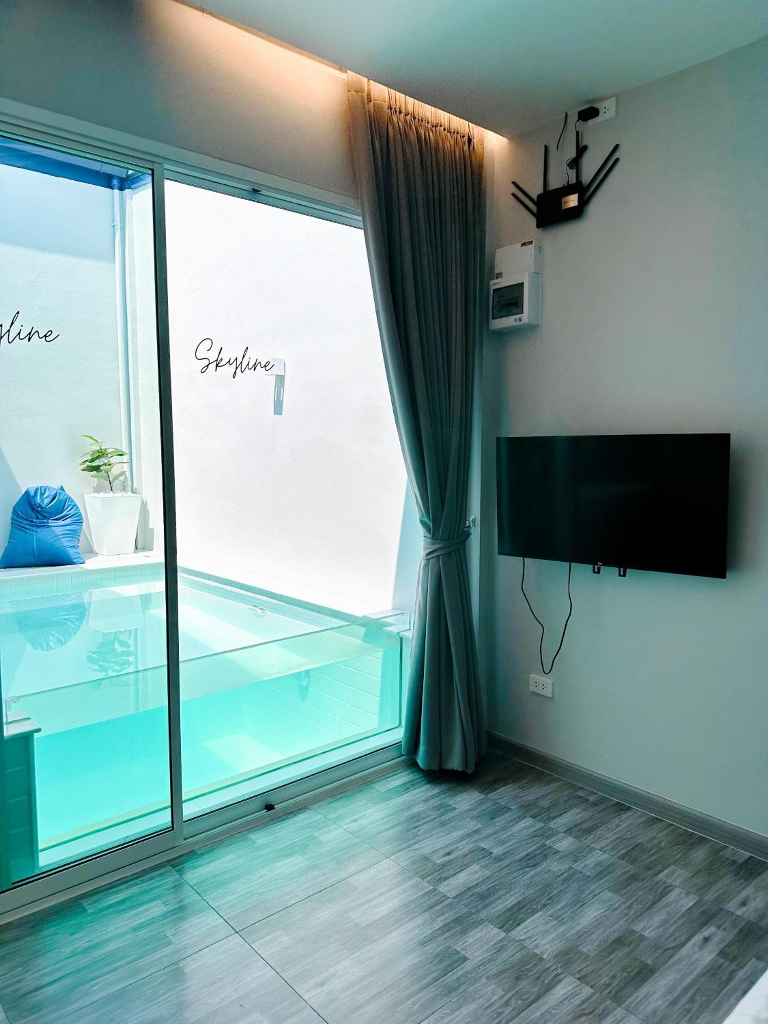 Skyline Resort Ban Khlong Lat Bua Khao Extérieur photo